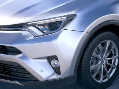 Toyota Rav4 Hybrid EU 2017 3D model