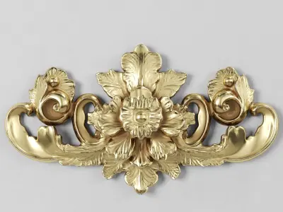 trimornament24 Low-poly 3D model