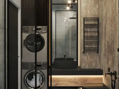 Interior design for  apartment 3D model