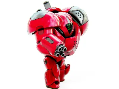 TOY BOT GROOMY B Rigged for Unreal Engine - Unity - MIXAMO  3D model