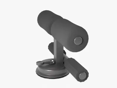 Sit Up Bar  Low-poly 3D model