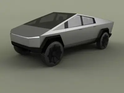 Tesla Cybertruck 3D model