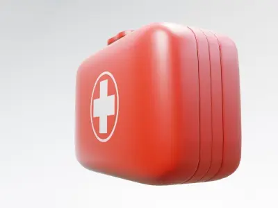 First aid kit  3D model