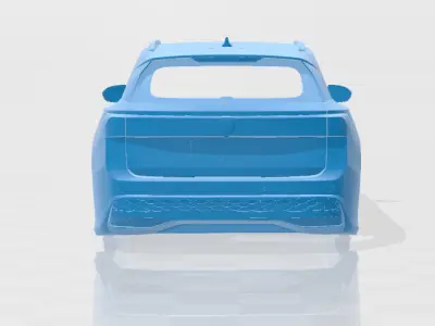 Volkswagen ID 7 GTX Tourer - Body Car STL Model 3D print model
