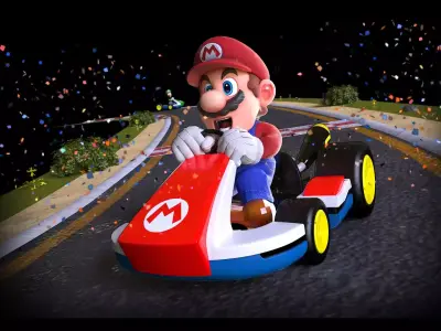Mario Kart 3D model