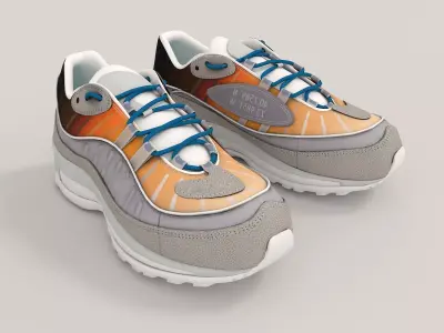 Sport Shoes Collection 2 3D model