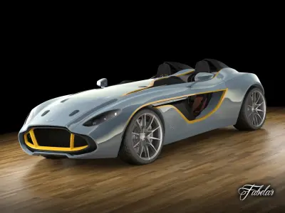 Aston Martin CC100 std mat 3D model