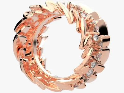 Archi Bar en Corolle ring 3D print model