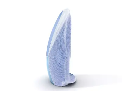 Futuristic Glass Tower model pack Low-poly 3D model