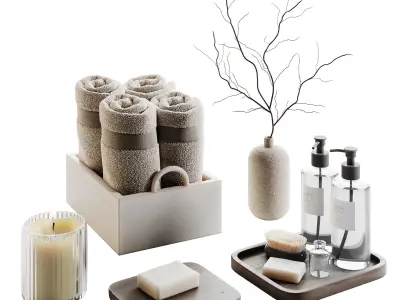 Decorative SET 010 3D model