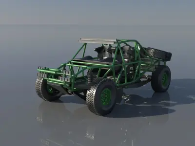 Chevrolet Trophy Truck 3D print model