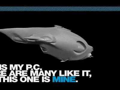 Racing spaceship Free 3D model