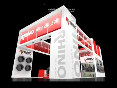 Exhibition - Area -26X12-3DMAX2009-018 3D model