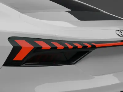 Audi E-Tron GT 3D model