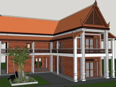    Vocation House  3D model