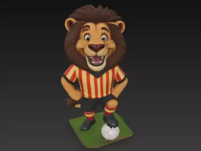 The King of Football  3D print model