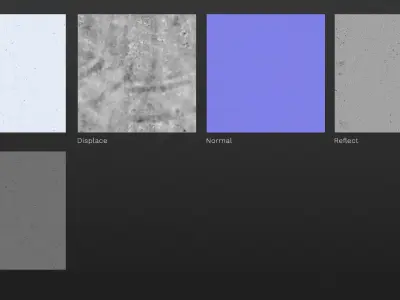 Backyard road in snow texture Texture