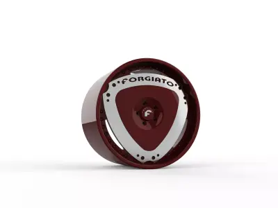 forgiato FORGIATO Maschili WHEEL wheel 3d print model 3D print model