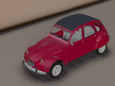 car  Mercedes 3D model