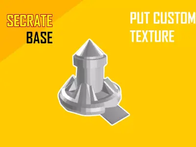 THE SECRATE BASE  Free 3D model