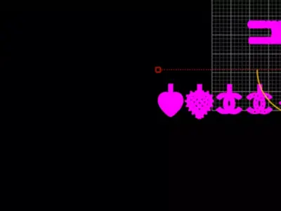 Ring with tiffany louis vuitton chanel love Gorgon 3D print model