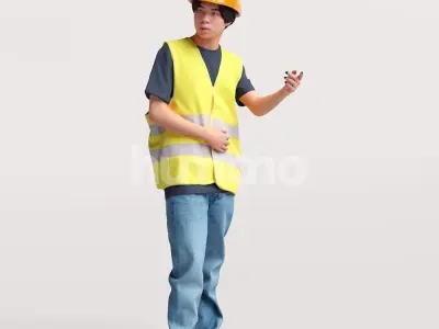 Humano Man Warehouse Worker Engineer -2506-041-5103 3D model