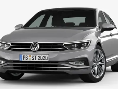 Volkswagen Passat 2020 3D model