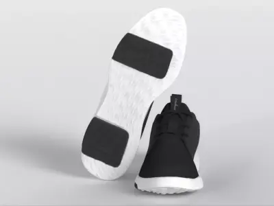 OrthoComfoot Arch Support mens Loafer Low-poly 3D model