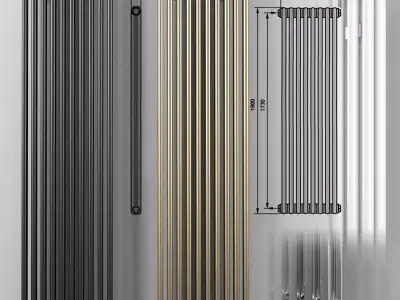 IRSAP TESI 2 Decorative radiator 3D model