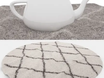 9 in 1 Rug Collection No 24 Low-poly 3D model