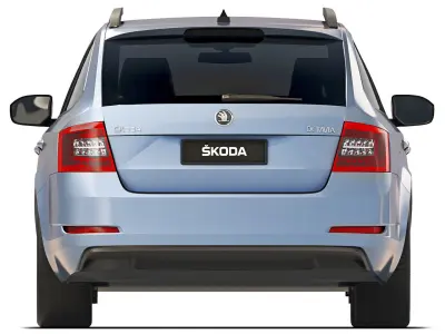 Skoda Octavia A7 Combi 2013 3D model