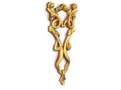 Classic decor ornament 129 3D model