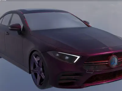 Benz car  3D model