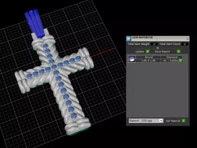 cross 3D print model 16