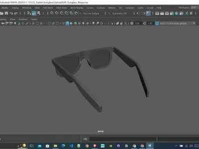 AR Sunglass for AR VR MR and 3D Printing 3D model