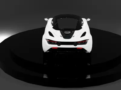 McLaren 720s 3D model by Kksbn