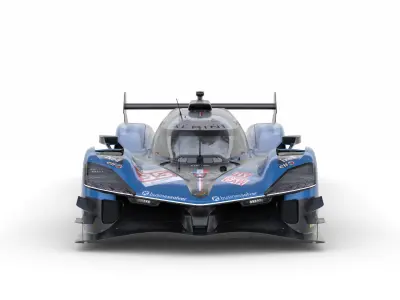 Alpine A424 2024 3D model