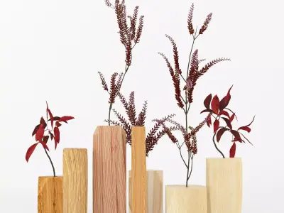 Wood decor 3D model order