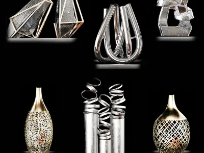 Decor set 47 3D model