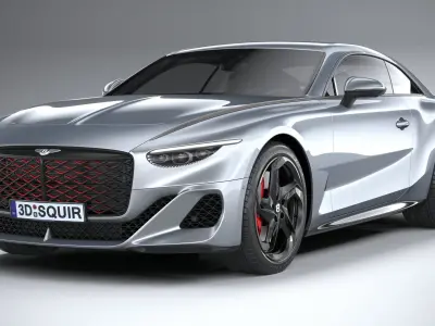 Bentley Mulliner Batur 2023 3D model
