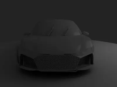 Audi R8 2024 Model 3D model