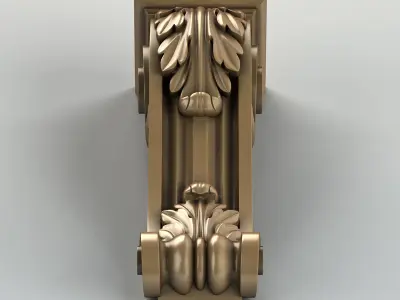 Corbel 003 3D model