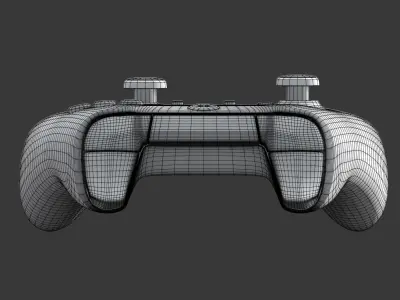 Xbox One S Controller Low-poly 3D model