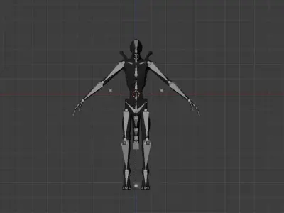 Xenomorph Alien LowPoly Free low-poly 3D model