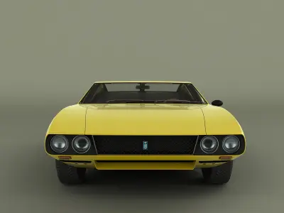 De Tomaso Mangusta 3D model