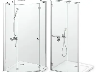 Cabin showers Radaway Carena 3D model