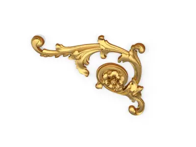Classic decor ornament 138 3D model