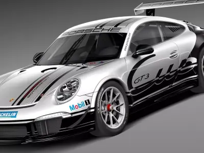 Porsche 911 GT3 Cup 2013 3D model
