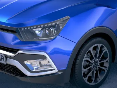 SsangYong XLV 2018 3D model