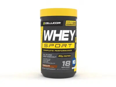 Protein Powder 3D model